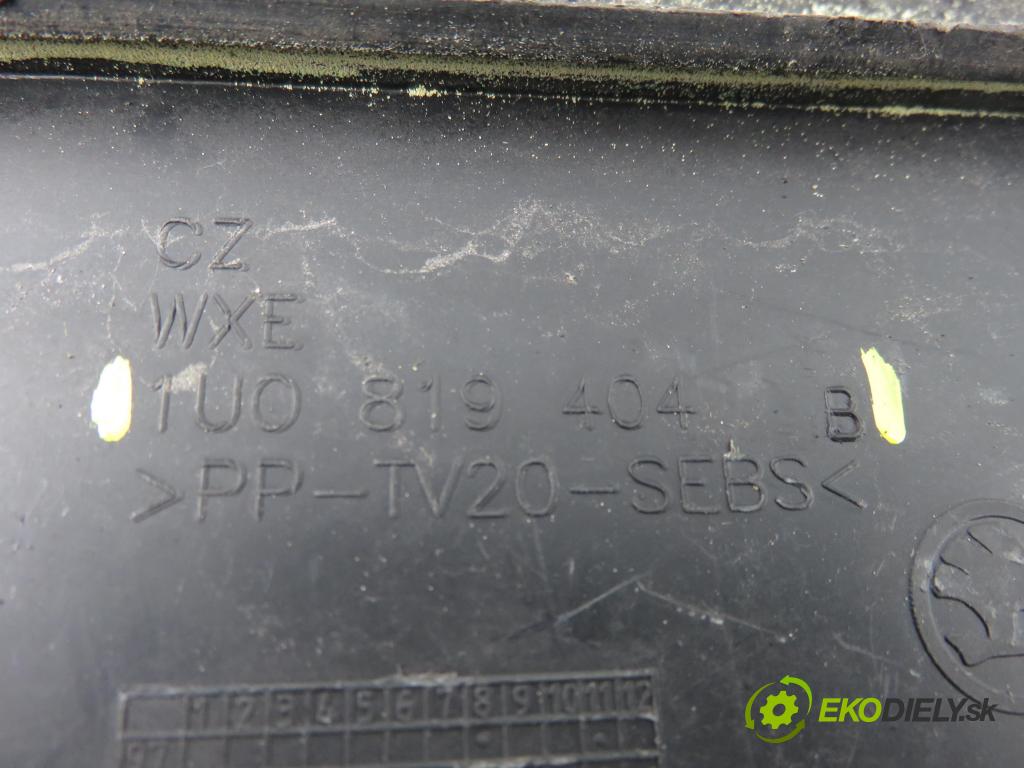 SKODA OCTAVIA I (1U2) LIFTBACK 2002 74,00 1.6 - AKL 1595,00 Torpédo, plast pod čelné okno 1U0819403B ; 1U0819404B (Torpédo (plast pod čelným sklom))