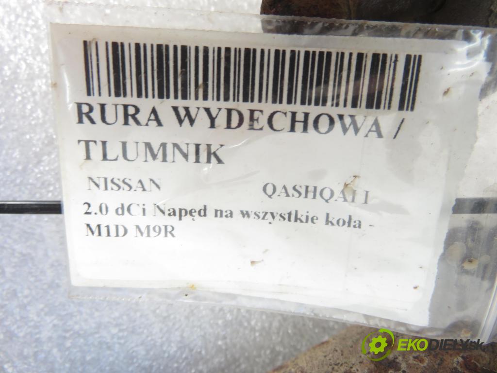 NISSAN QASHQAI / QASHQAI +2 I (J10, JJ10) SUV 2009 110,00 2.0 dCi AWD 150 - M1D M9R 1994,00 Rúra VÝFUK: / výfuk koncový 20100JD700