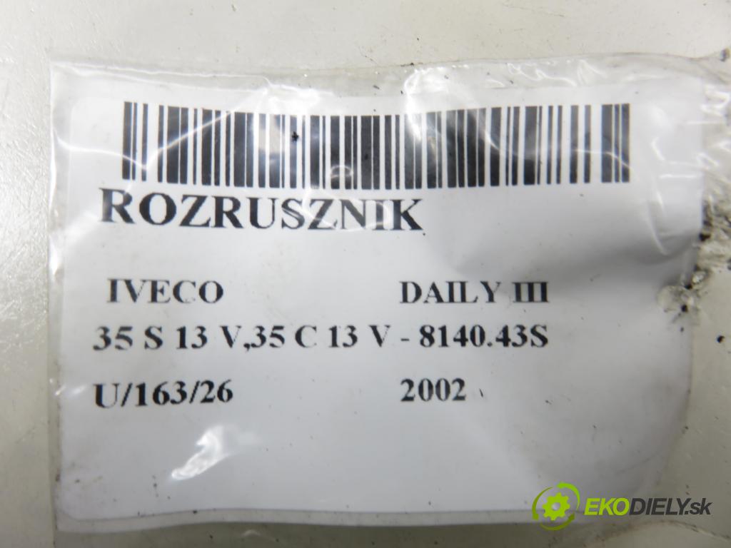 IVECO DAILY III skrzynia FURGON 2002 92,00 2.8 JTD 125 - 8140.43S 2798,00 startér  (Startér)
