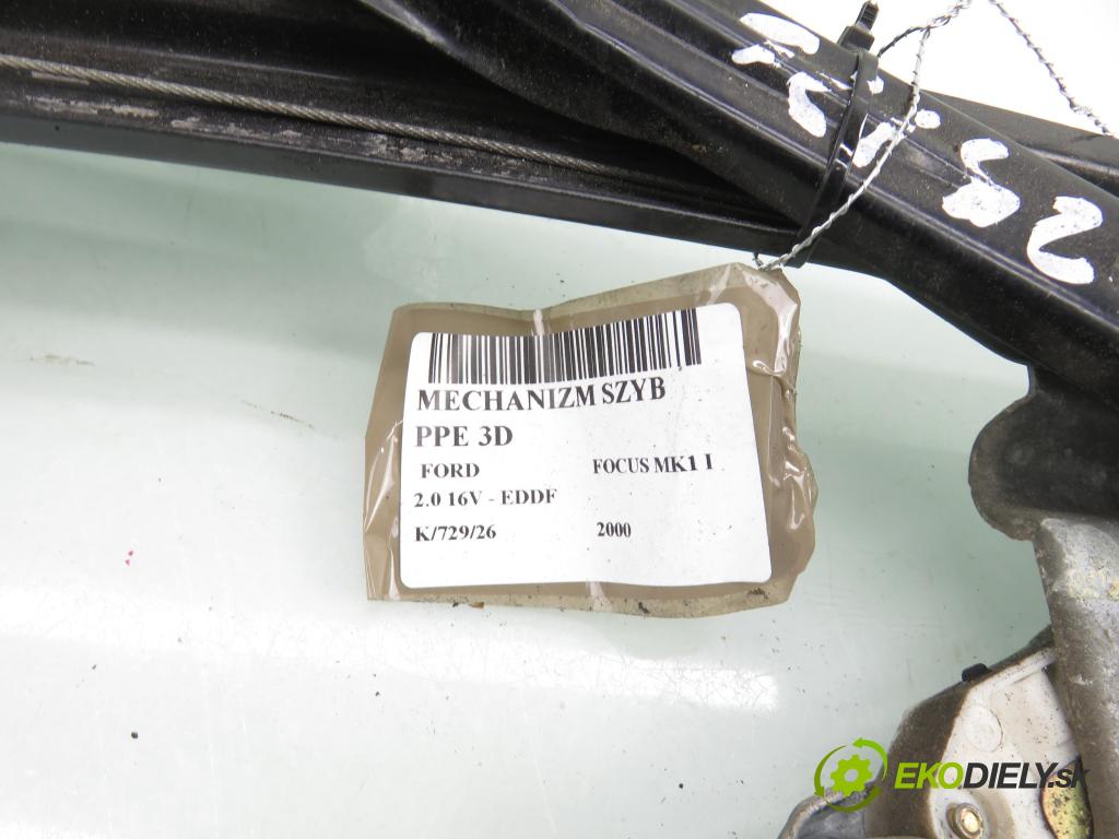 FORD FOCUS (DAW, DBW) HB 2000 96,00 2.0 16V - EDDF 1988,00 Mechanizmus okien 3D XS4123200