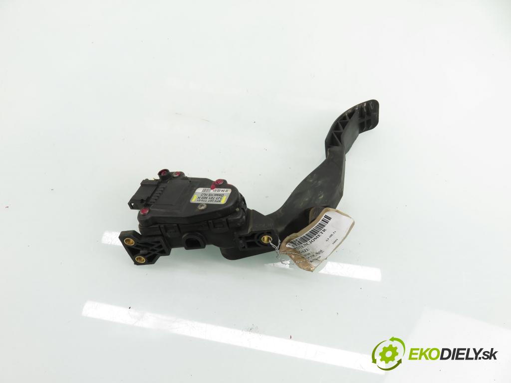 AUDI A3 (8L1) HB 2001 96,00 1.9 TDI PD 130 - ASZ 1896,00 Potenciometer plynu 1J1721503H ; 6PV00777001 (Potenciometer plynového pedálu)