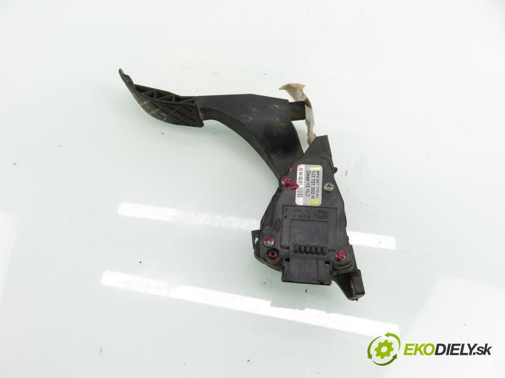 AUDI A3 (8L1) HB 2001 96,00 1.9 TDI PD 130 - ASZ 1896,00 Potenciometer plynu 1J1721503H ; 6PV00777001 (Potenciometer plynového pedálu)