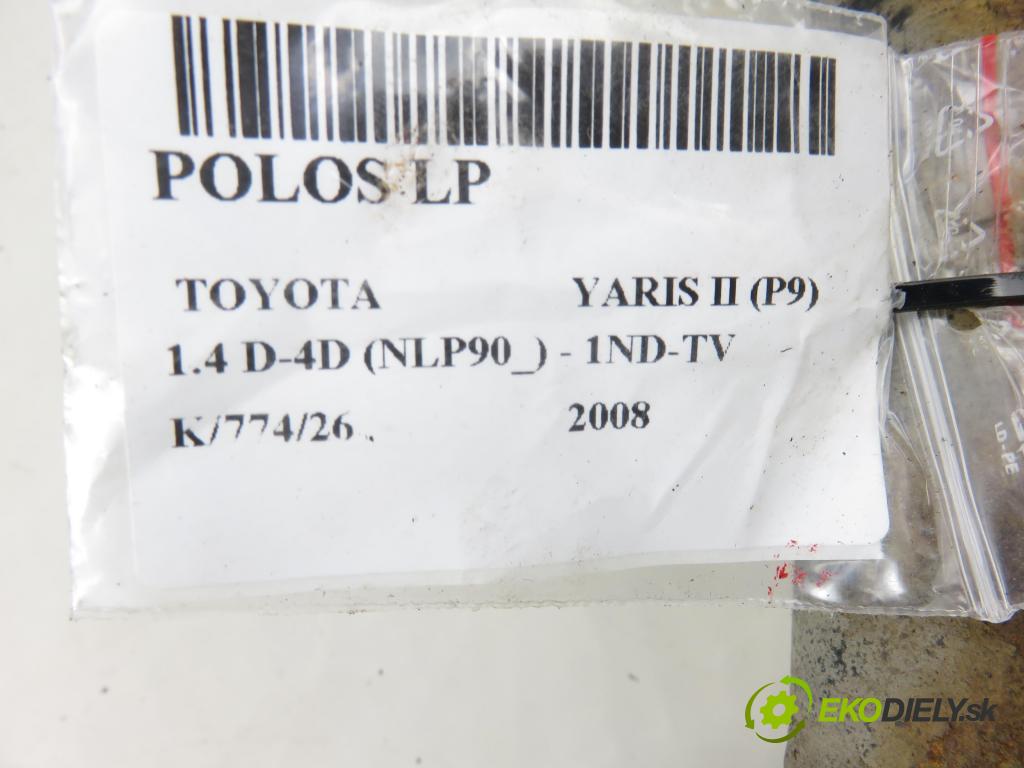 TOYOTA YARIS (_P9_) HB 2008 66,00 1.4 D-4D (NLP90_) - 1ND-TV 1364,00 poloos LP