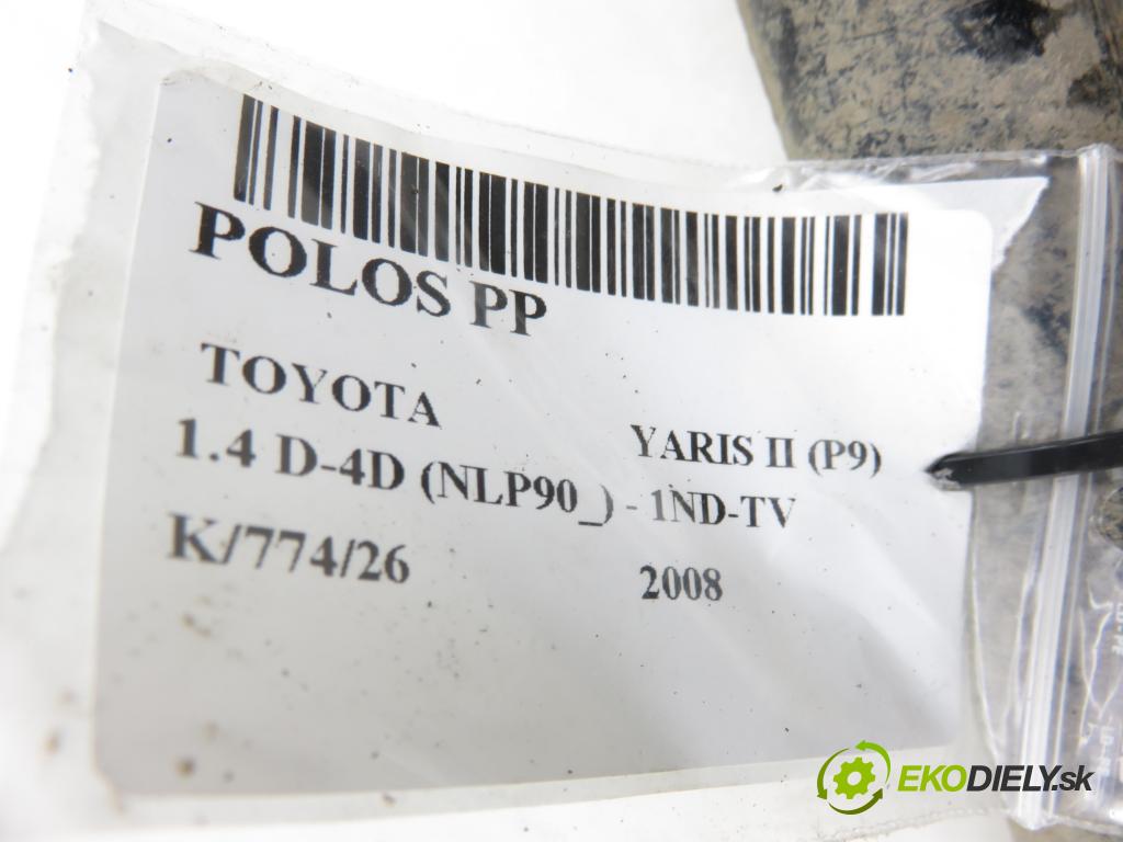 TOYOTA YARIS (_P9_) HB 2008 66,00 1.4 D-4D (NLP90_) - 1ND-TV 1364,00 poloos PP