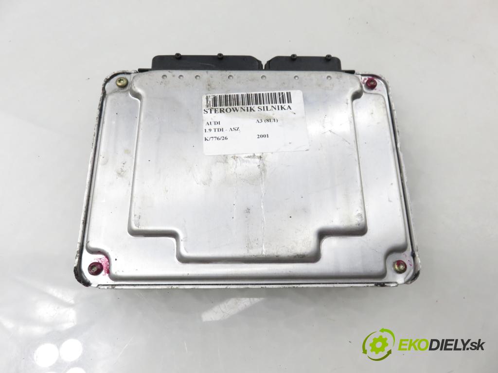 AUDI A3 (8L1) HB 2001 96,00 1.9 TDI - ASZ 1896,00 Riadiaca jednotka Motor 038906019CK ; 0281010308