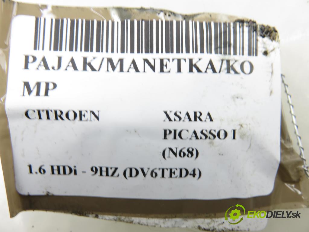 CITROEN XSARA PICASSO (N68) MINIVAN 2005 80,00 1.6 HDi - 9HZ (DV6TED4) 1560,00 páčka/prepínač 96574701XT