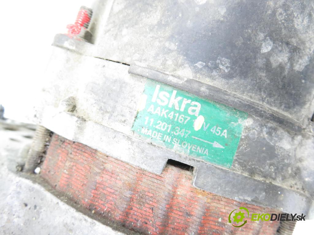 FIAT SEICENTO / 600 (187_) HB 1999 29,00 0.9 39 - 1170 A1.046 899,00 Alternátor AAK4167 (Alternátor)