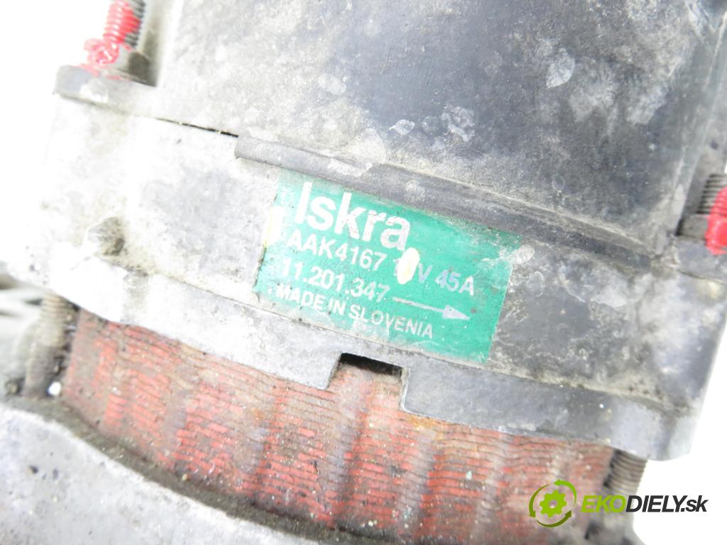 FIAT SEICENTO / 600 (187_) HB 1999 29,00 0.9 39 - 1170 A1.046 899,00 Alternátor AAK4167 (Alternátor)