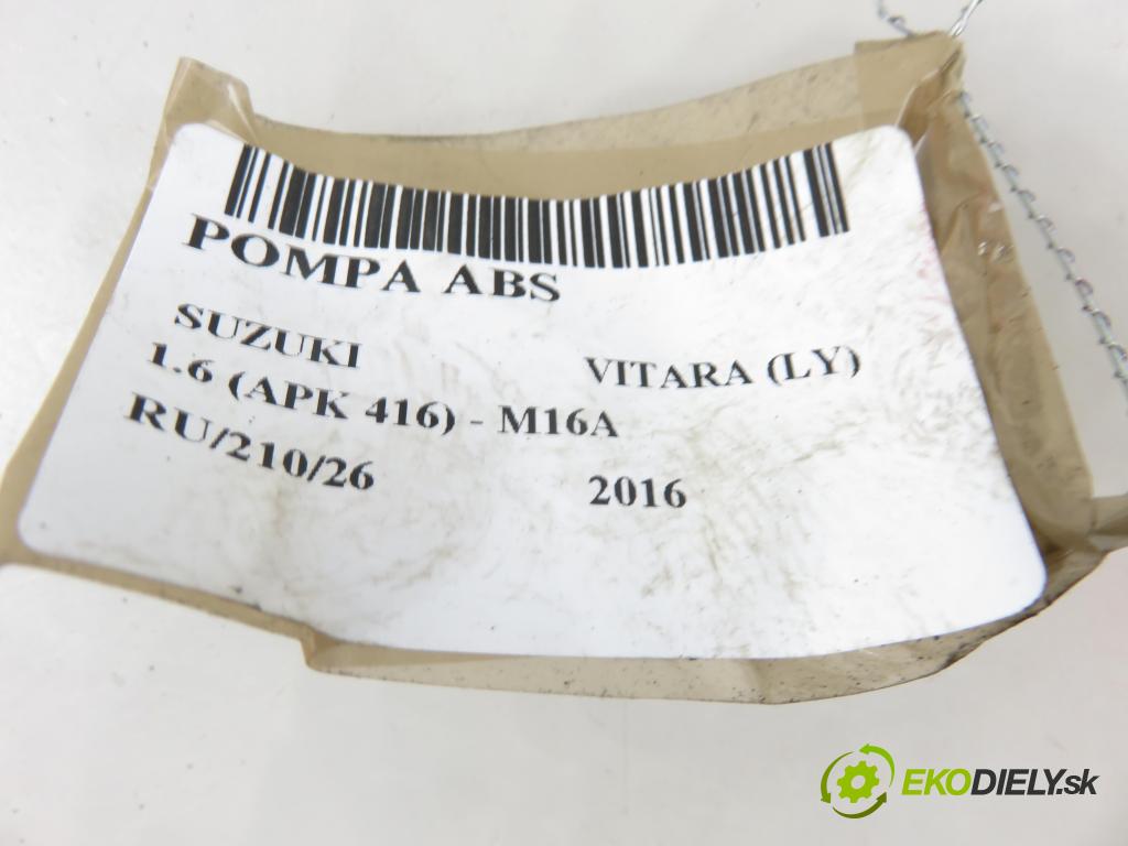 SUZUKI VITARA (LY) CROSSOVER 2016 0,00 1.6 (APK 416) - M16A 1586,00 Pumpa ABS 0265956510 ; 2265106455 ; 5611054PA2 (Pumpa ABS)