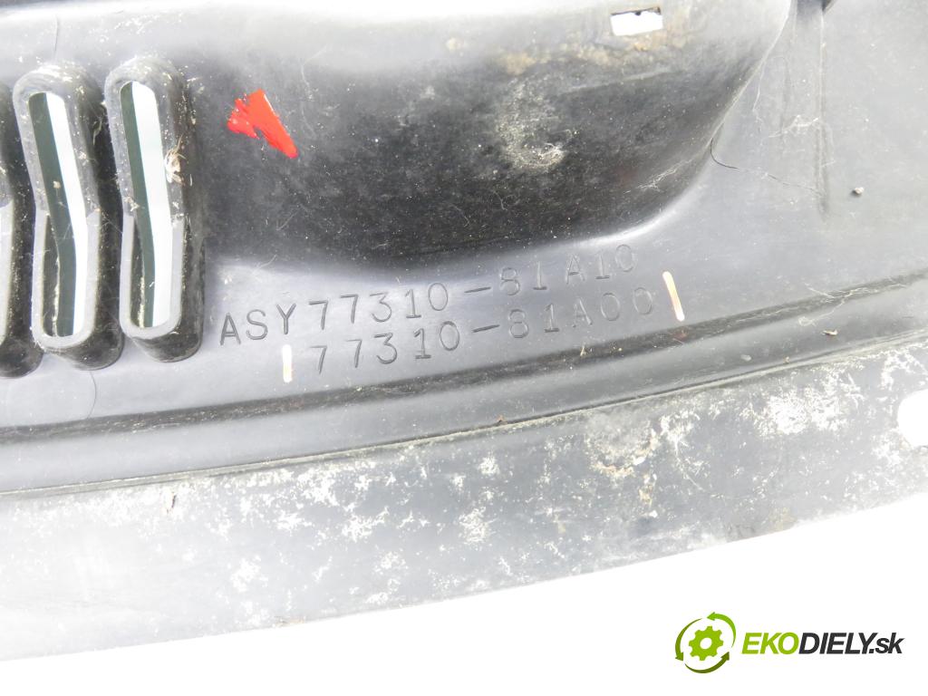 SUZUKI JIMNY (FJ) TERENOWY 2002 59,00 1.3 16V 4WD (SN413) - G13BB 1298,00 Torpédo, plast pod čelné okno 7731081A00 (Torpédo (plast pod čelným sklom))