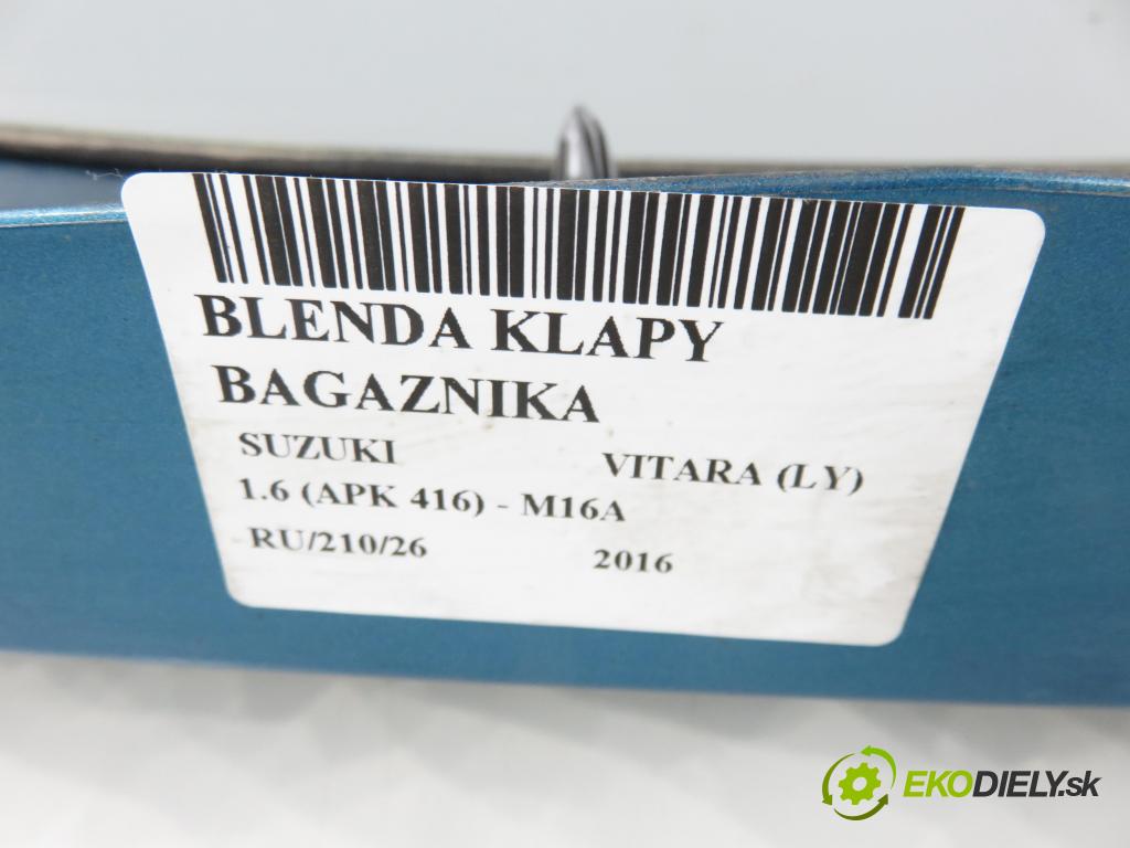SUZUKI VITARA (LY) CROSSOVER 2016 0,00 1.6 (APK 416) - M16A 1586,00 Zadné čelo dverí kufor 8394154P1