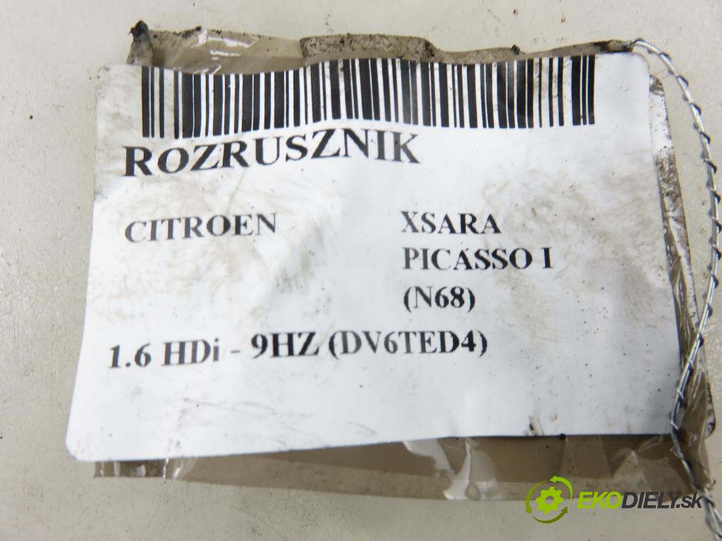 CITROEN XSARA PICASSO (N68) MINIVAN 2005 80,00 1.6 HDi - 9HZ (DV6TED4) 1560,00 Štartér (Štartér)