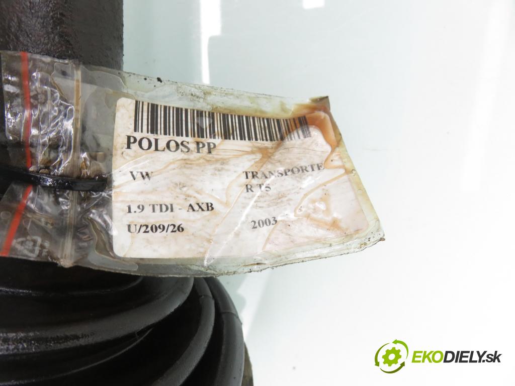 VW TRANSPORTER V Autobus (7HB, 7HJ, 7EB, 7EJ, 7EF, 7EG, 7HF, 7E BUS 2003 77,00 1.9 TDI - AXB 1896,00 Poloos PP