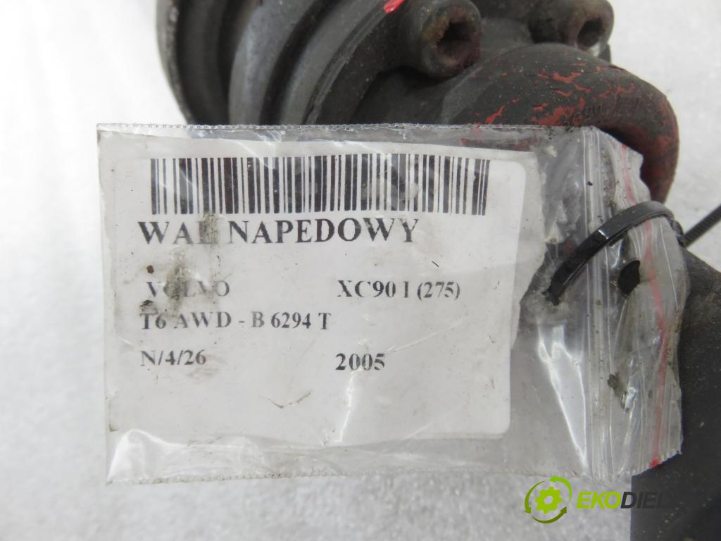 VOLVO XC90 I (275) SUV 2005 200,00 T6 AWD - B 6294 T 2922,00 hriadeľ JAZDA: