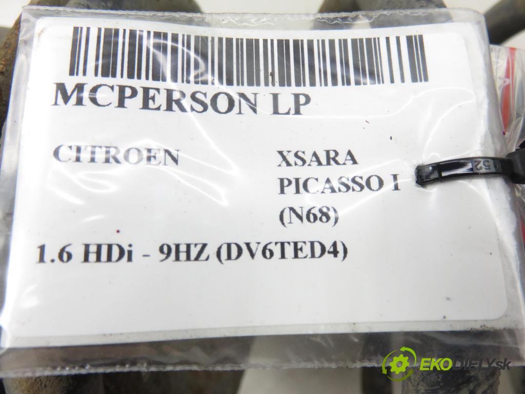 CITROEN XSARA PICASSO (N68) MINIVAN 2005 80,00 1.6 HDi - 9HZ (DV6TED4) 1560,00 MCPERSON LP