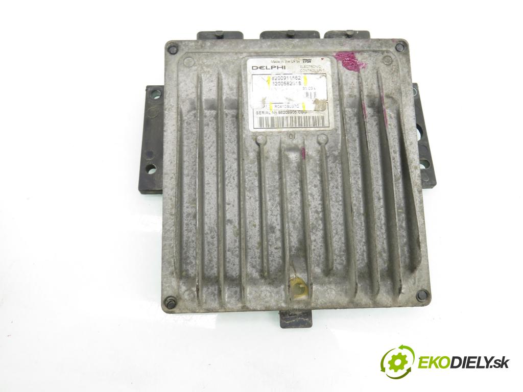 RENAULT KANGOO (KC0/1_) KOMBIVAN 2008 50,00 1.5 dCi 68 - K9K 714 1461,00 řídící jednotka motora 8200582518 ; 8200911562 ; R0401B037C