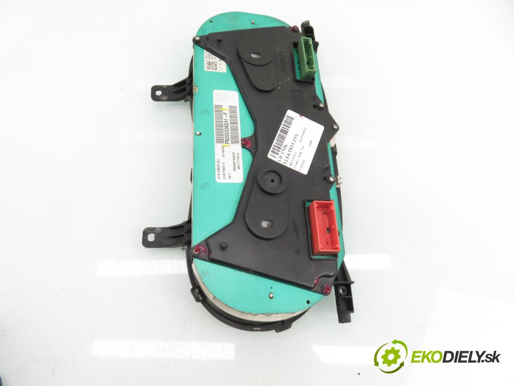 RENAULT KANGOO (KC0/1_) KOMBIVAN 2008 50,00 1.5 dCi 68 - K9K 714 1461,00 prístrojovka elektrický P8200336241F