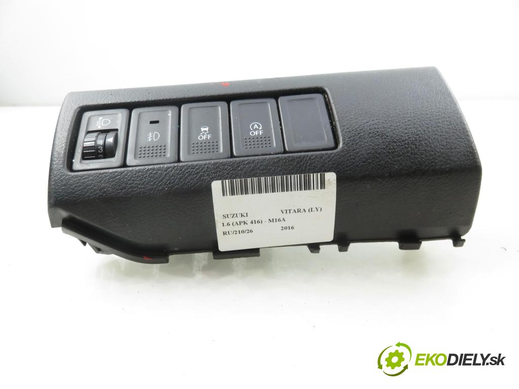 SUZUKI VITARA (LY) CROSSOVER 2016 0,00 1.6 (APK 416) - M16A 1586,00 vypínač / prepínač 7383254P105PK