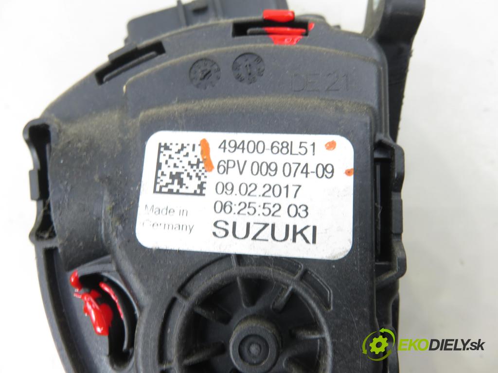 SUZUKI VITARA (LY) CROSSOVER 2016 0,00 1.6 (APK 416) - M16A 1586,00 Potenciometer plynu 6PV00907409 ; 4940068L51 (Potenciometer plynového pedálu)
