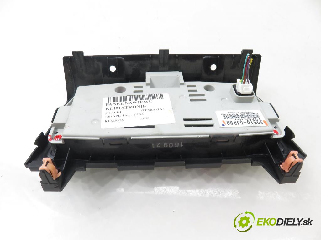 SUZUKI VITARA (LY) CROSSOVER 2016 0,00 1.6 (APK 416) - M16A 1586,00 Panel kúrenia KLIMATRONIK 3951054P00
