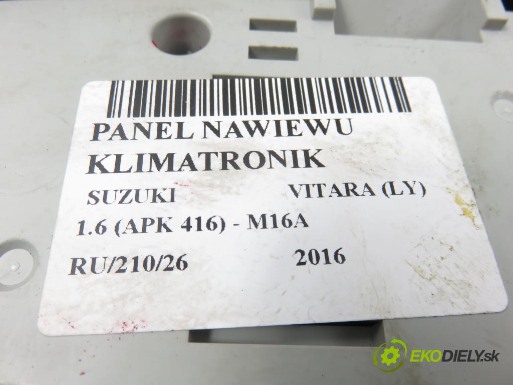SUZUKI VITARA (LY) CROSSOVER 2016 0,00 1.6 (APK 416) - M16A 1586,00 Panel kúrenia KLIMATRONIK 3951054P00