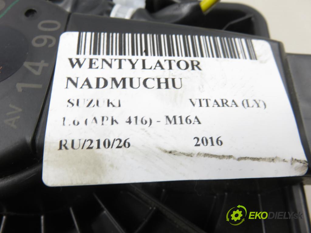 SUZUKI VITARA (LY) CROSSOVER 2016 0,00 1.6 (APK 416) - M16A 1586,00 ventilátor větráku