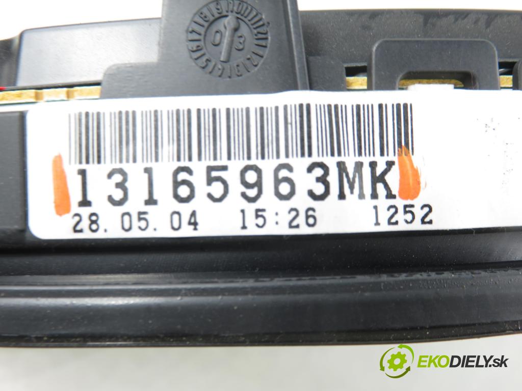 OPEL VECTRA C (Z02) SEDAN 2004 90,00 1.8 16V - Z 18 XE 1796,00 Prístrojovka elektrický 13165963MK
