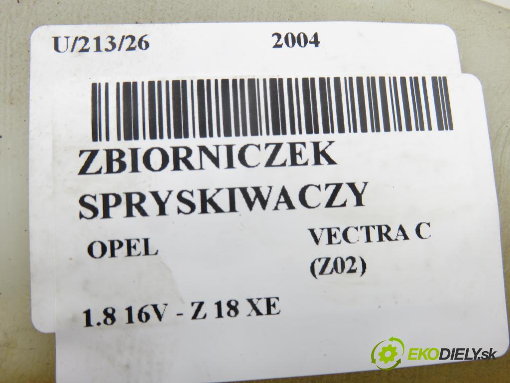 OPEL VECTRA C (Z02) SEDAN 2004 90,00 1.8 16V 122 - Z 18 XE 1796,00 Nádržka ostrekovačov  (Kľučka dverí ostatné)