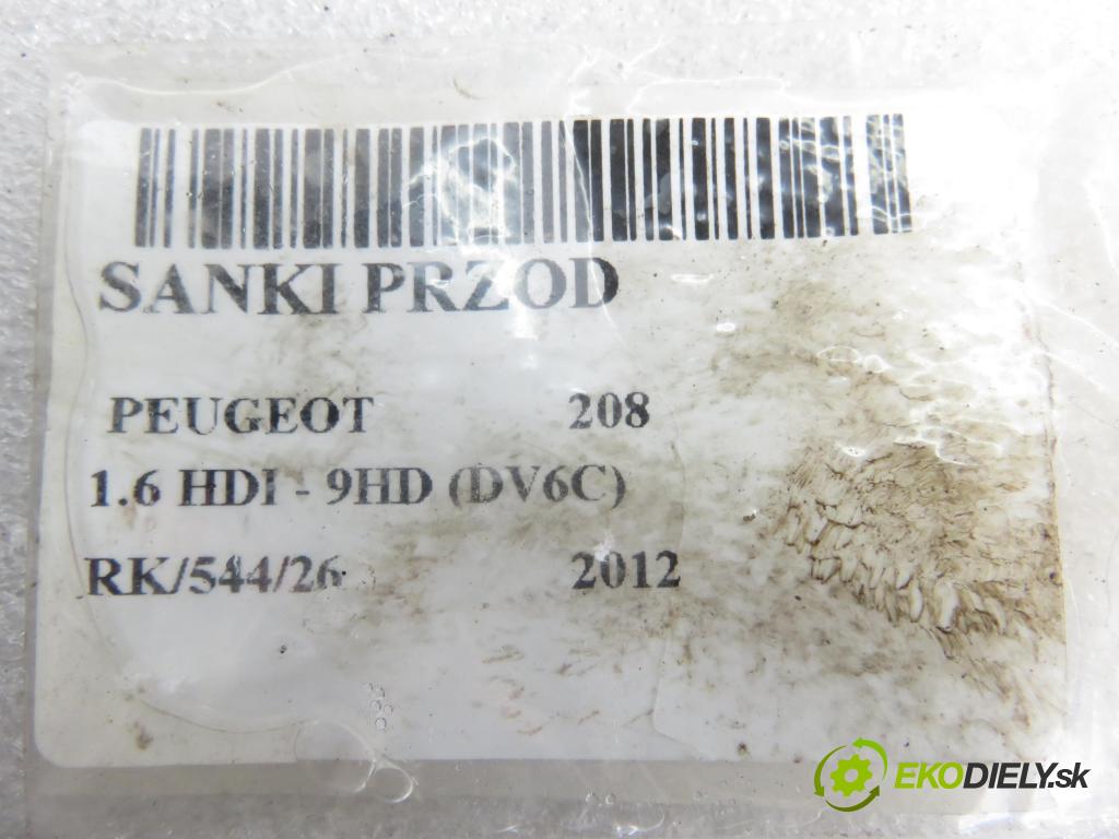 PEUGEOT 208 I (CA_, CC_) HB 2012 84,00 9HD (DV6C) 1560,00 PŘEDNÍ:
