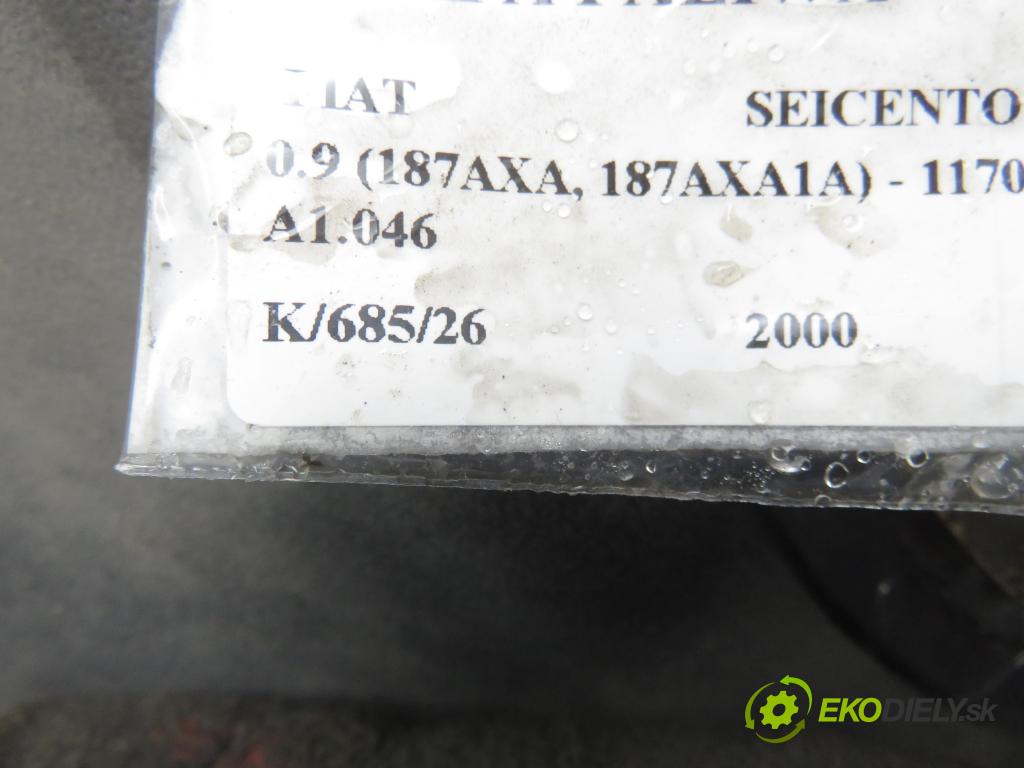FIAT SEICENTO / 600 (187_) HB 2000 29,00 0.9 39 - 1170 A1.046 899,00 Nádržka paliva benzín