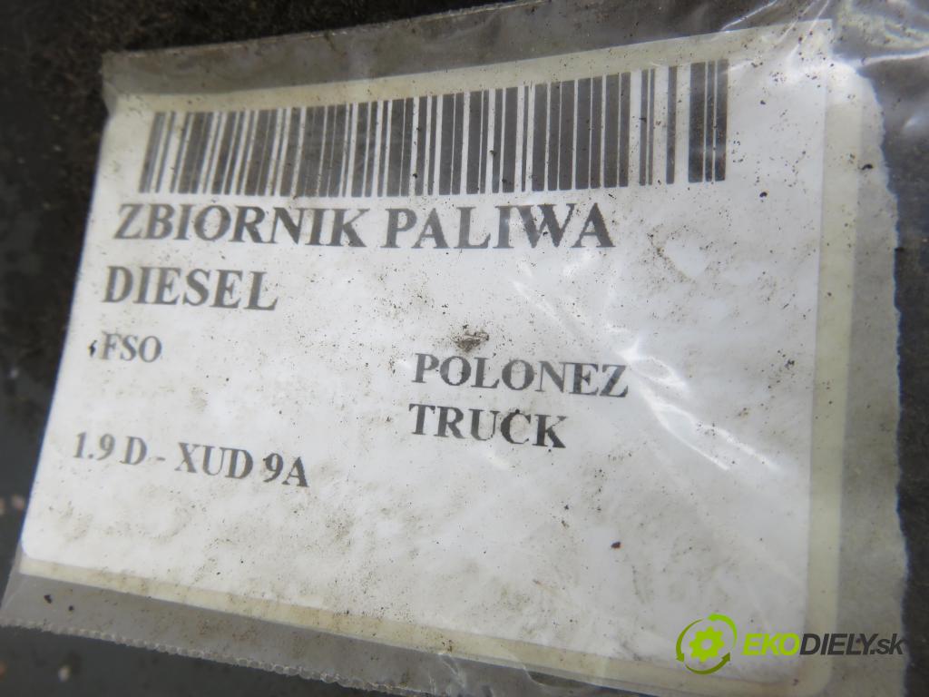 FSO POLONEZ TRUCK PICK-UP 1997 51,00 1.9 D 69 - XUD 9A (PSA) 1905,00 Nádržka paliva diesel