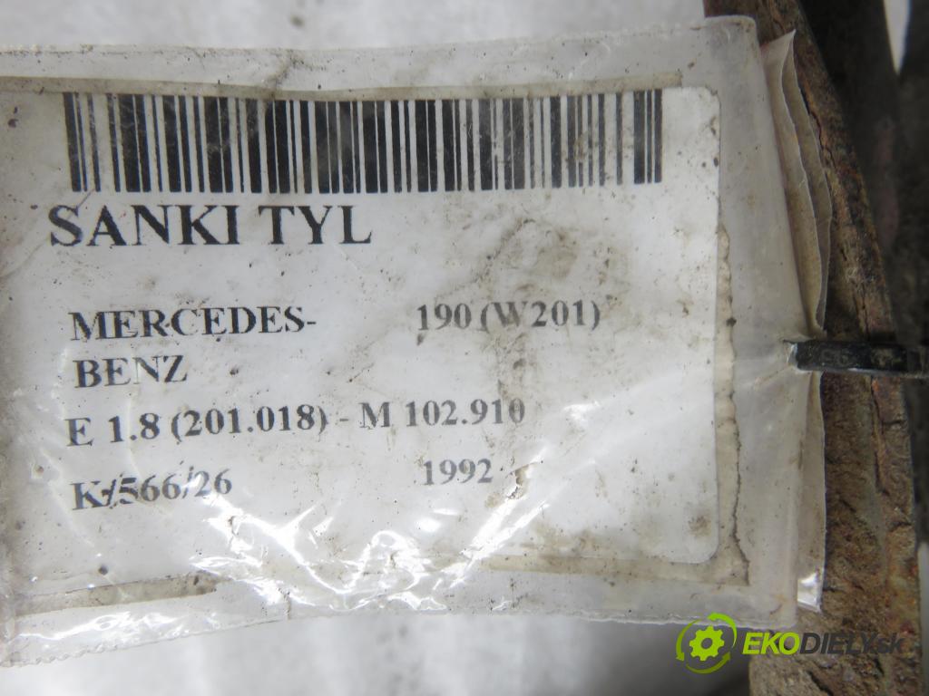 MERCEDES-BENZ 190 (W201) SEDAN 1992 80,00 E 1.8 (201.018) - M 102.910 1797,00 ZADNÍ: