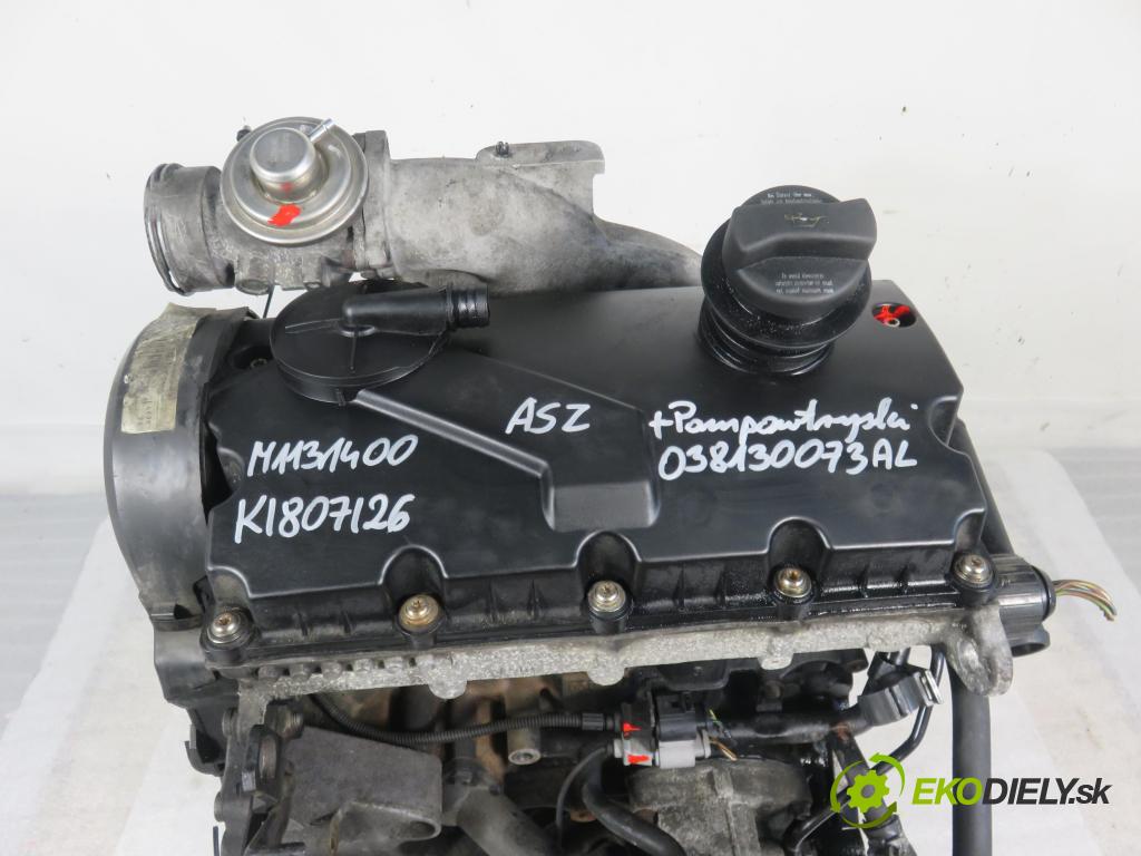 AUDI A3 (8L1) HB 2001 96,00 1.9 TDI PD 130 - ASZ 1896,00 Motor DIESEL ASZ