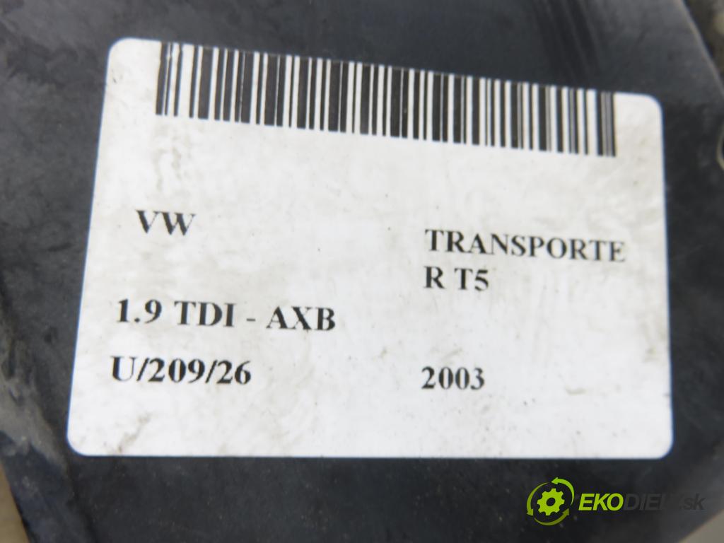 VW TRANSPORTER V Autobus (7HB, 7HJ, 7EB, 7EJ, 7EF, 7EG, 7HF, 7E BUS 2003 77,00 1.9 TDI - AXB 1896,00 Webasto 7H0815071B (Webasto (nezávislé kúrenie))