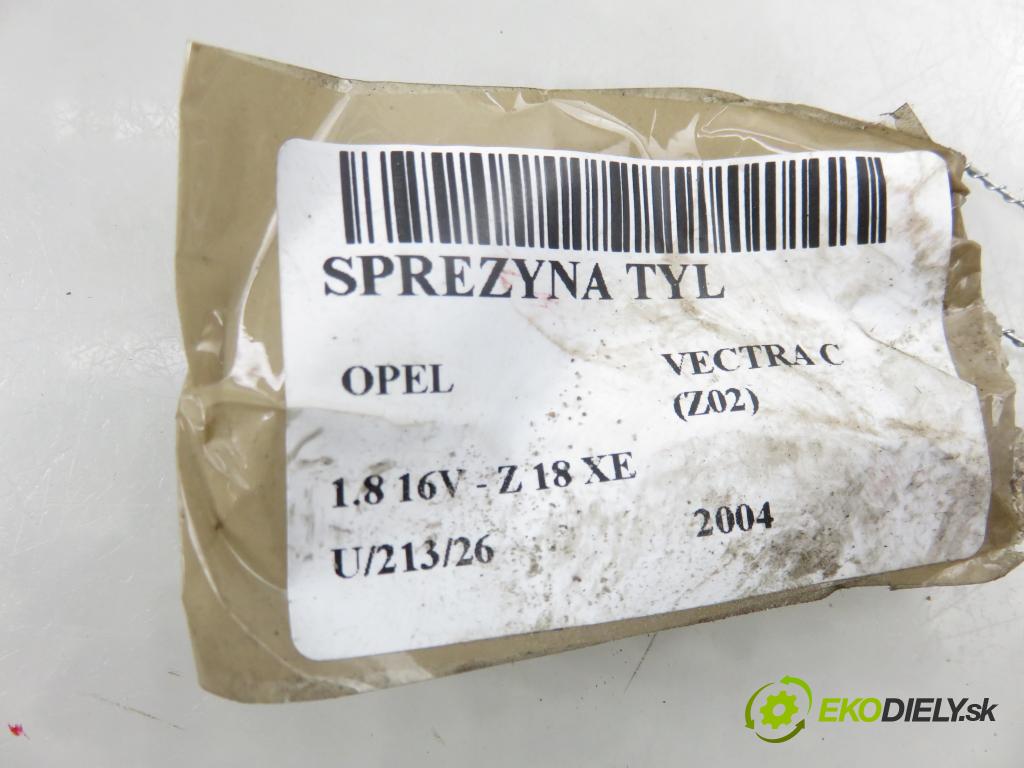 OPEL VECTRA C (Z02) SEDAN 2004 90,00 1.8 16V 122 - Z 18 XE 1796,00 Pružina ZADNÍ: