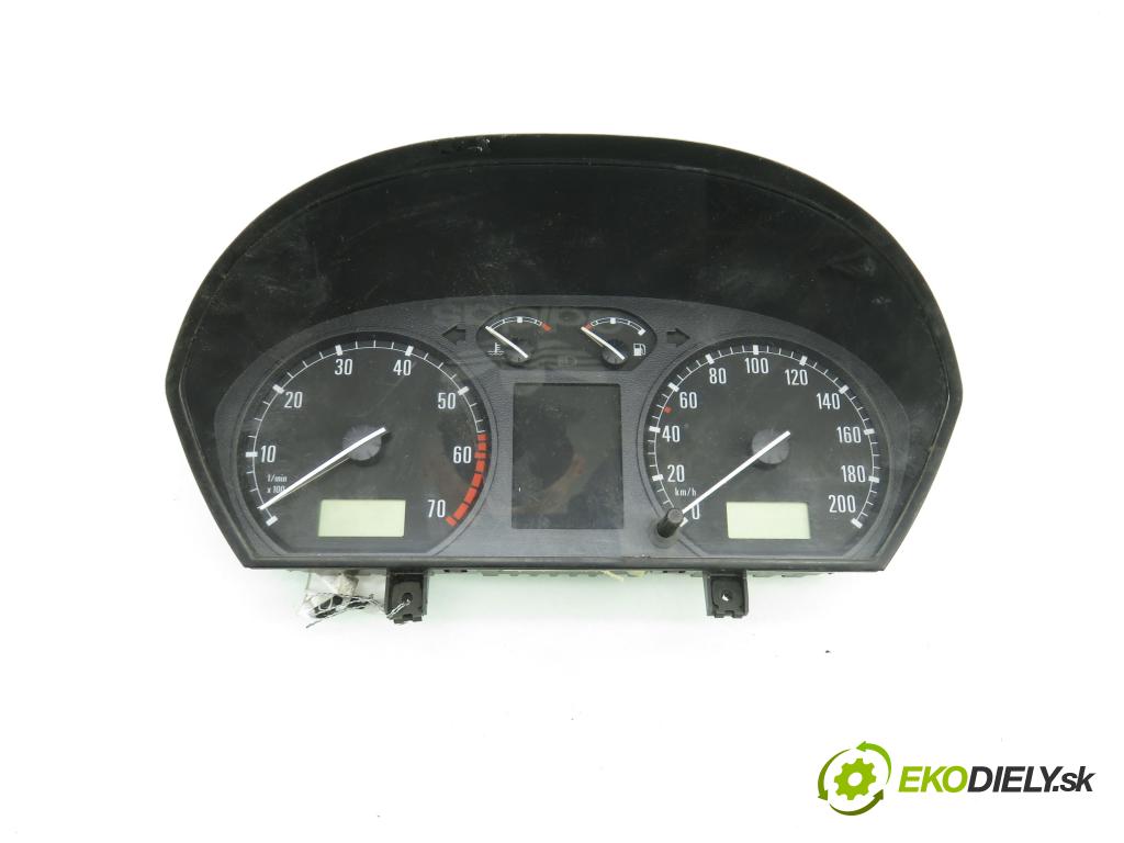 SKODA FABIA I (6Y2) HB 2001 44,00 1.4 MPi 60 - AZE 1397,00 Prístrojovka elektrický 6Y1919860C