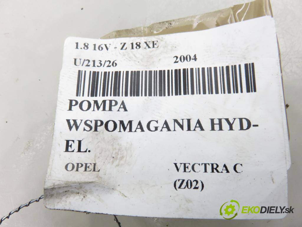 OPEL VECTRA C (Z02) SEDAN 2004 90,00 1.8 16V 122 - Z 18 XE 1796,00 pumpa servočerpadlo HYD-EL.