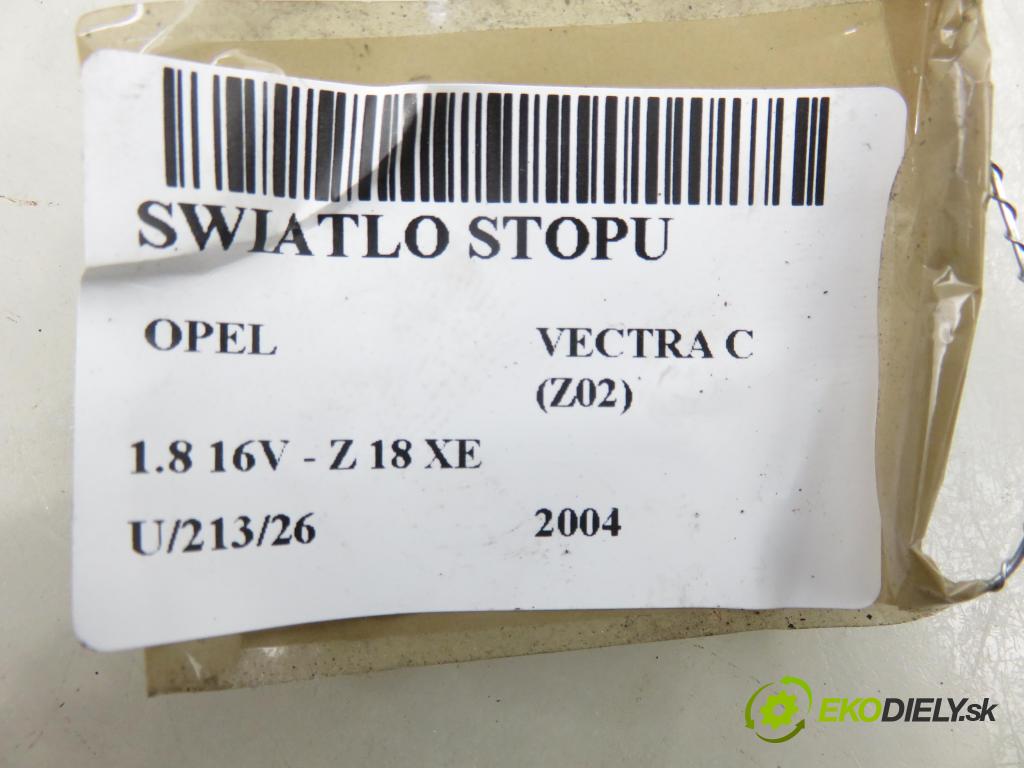 OPEL VECTRA C (Z02) SEDAN 2004 90,00 1.8 16V 122 - Z 18 XE 1796,00 svetlo bŕzd