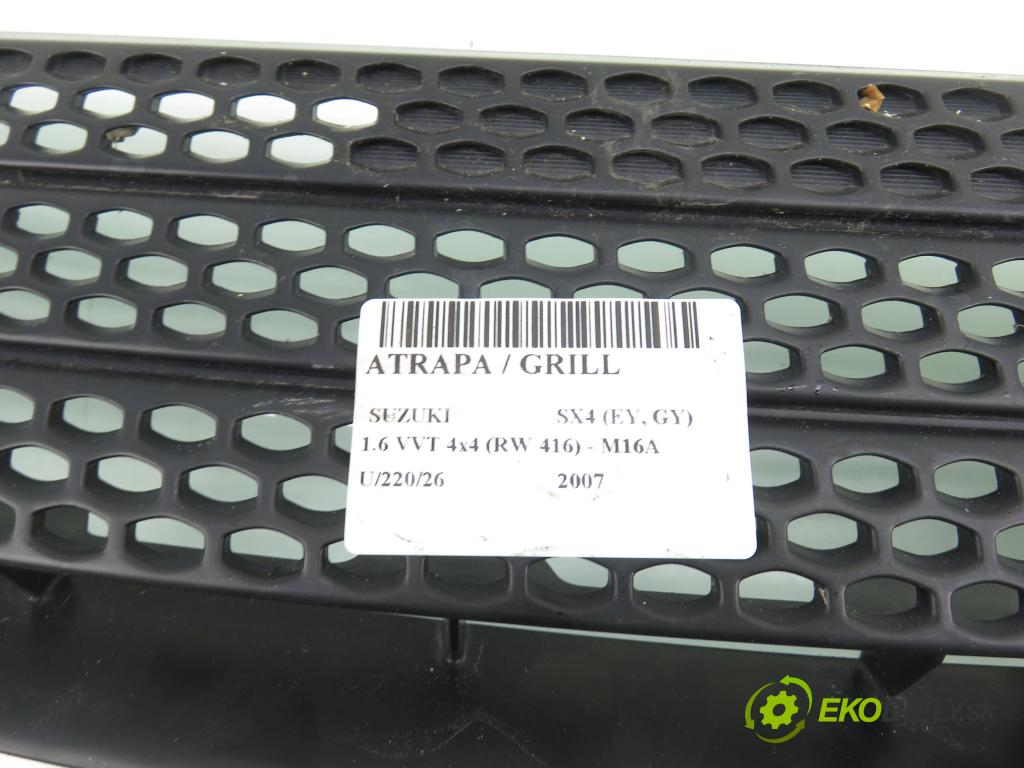 SUZUKI SX4 (EY, GY) CROSSOVER 2007 79,00 1.6 VVT 4x4 (RW 416) 107 - M16A 1586,00 Mriežka / maska 7174179J0
