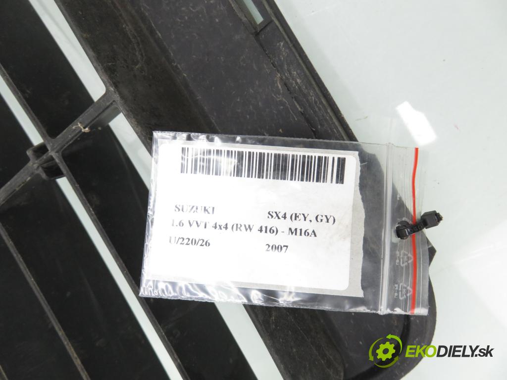 SUZUKI SX4 (EY, GY) CROSSOVER 2007 79,00 1.6 VVT 4x4 (RW 416) 107 - M16A 1586,00 Mriežky nárazníka MEDIAN: 7172179J0
