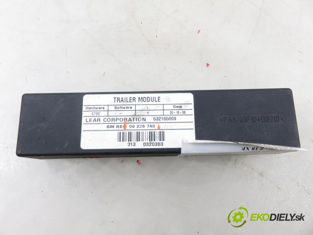 OPEL VECTRA C (Z02) SEDAN 2004 90,00 1.8 16V - Z 18 XE 1796,00 Riadiaca jednotka ťažného oka 09228740