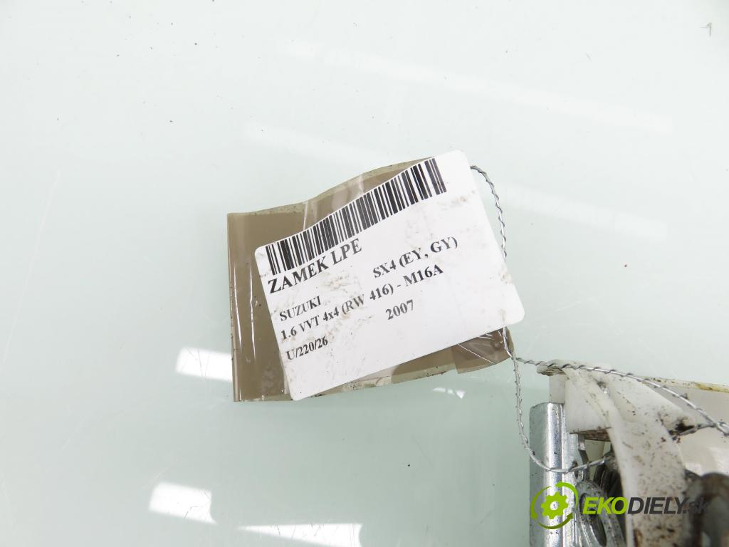 SUZUKI SX4 (EY, GY) CROSSOVER 2007 79,00 1.6 VVT 4x4 (RW 416) 107 - M16A 1586,00 zámok