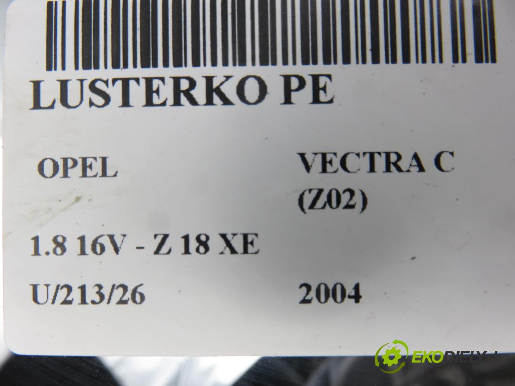 OPEL VECTRA C (Z02) SEDAN 2004 90,00 1.8 16V - Z 18 XE 1796,00 Spätné zrkadlo 24436147