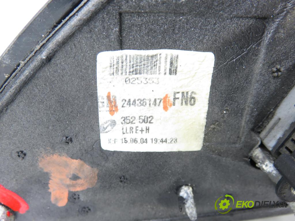OPEL VECTRA C (Z02) SEDAN 2004 90,00 1.8 16V - Z 18 XE 1796,00 Spätné zrkadlo 24436147