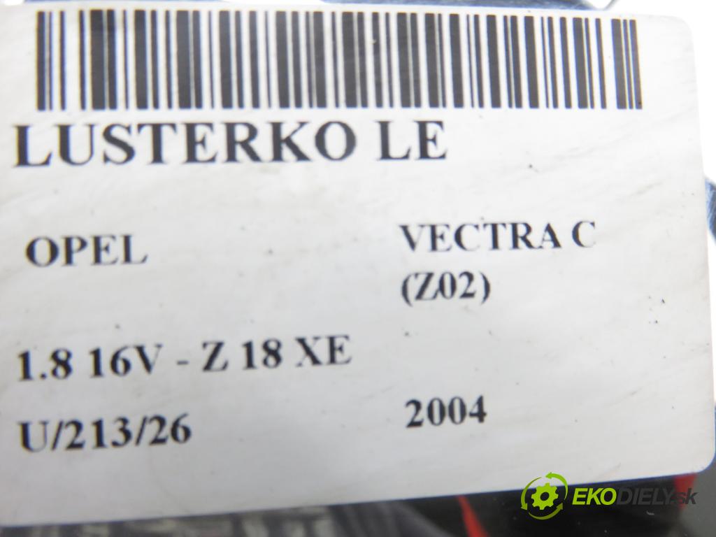 OPEL VECTRA C (Z02) SEDAN 2004 90,00 1.8 16V - Z 18 XE 1796,00 Spätné zrkadlo LE 13253333