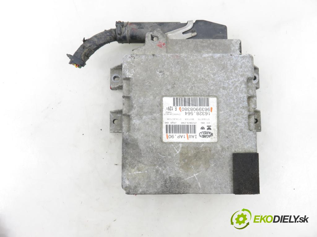 PEUGEOT 206 liftback (2A/C) HB 2000 55,00 1.4 i 75 -  KFX 1361,00 Riadiaca jednotka Motor IAW1AP90 ; 9639908380