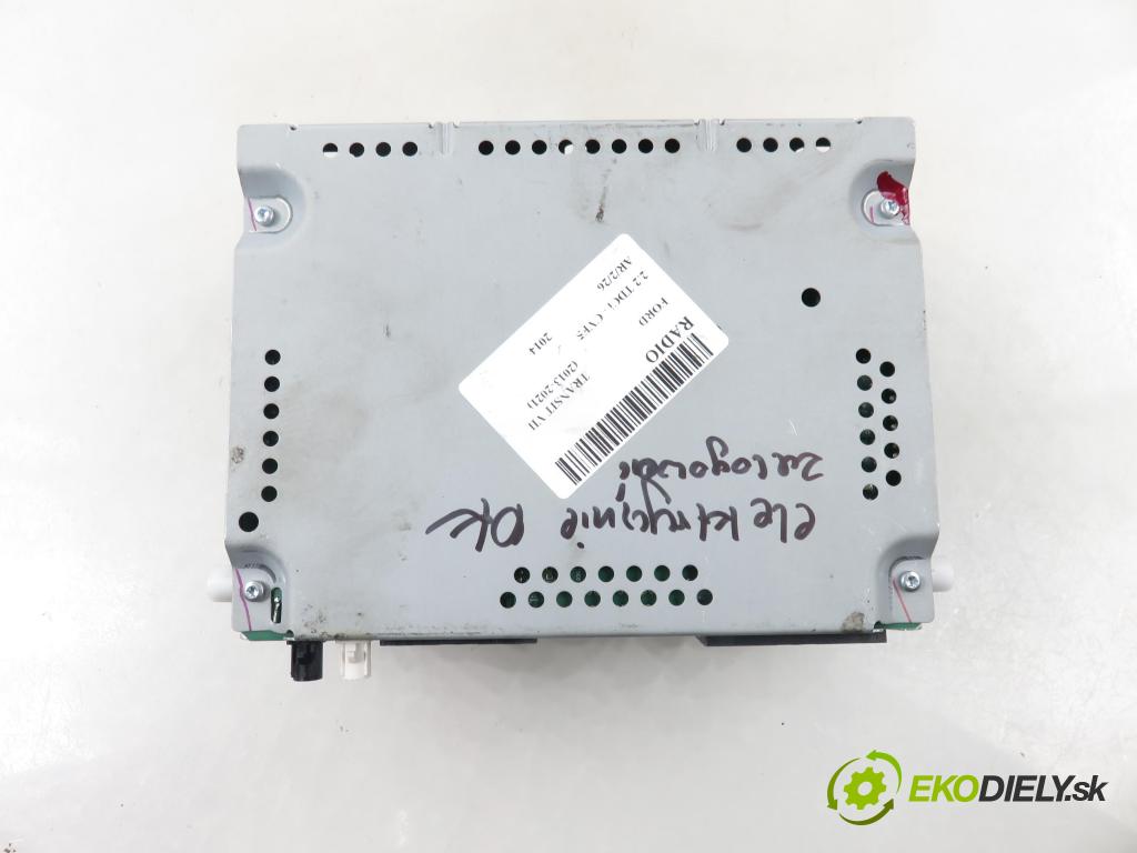 FORD TRANSIT Furgon FURGON 2014 92,00 2.2 TDCi - CYF5 2198,00 RADIO CD BK2T18C815FJ