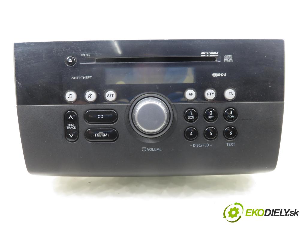 SUZUKI SWIFT III (MZ, EZ) HB 2006 0,00 1.3 4x4 (RS 413) - M13A 1328,00 RADIO CD 3910162J30