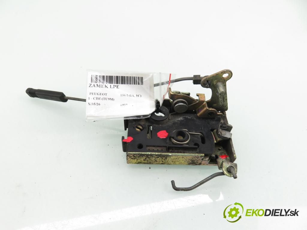 PEUGEOT 106 I (1A, 1C) HB 1997 37,00 1 - CDZ (TU9M) 954,00 zámok 