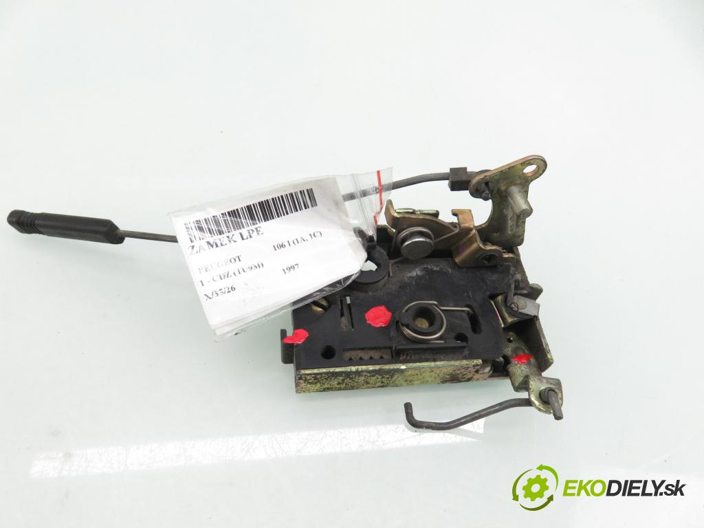 PEUGEOT 106 I (1A, 1C) HB 1997 37,00 1 - CDZ (TU9M) 954,00 zámok